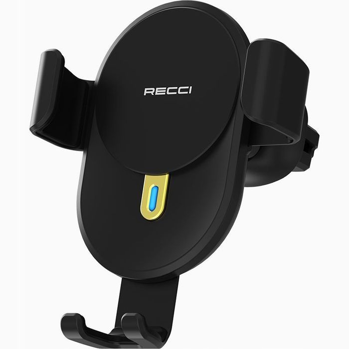 Uchwyt Samochodowy Grawitacyjny W Kratkę Z Ładowarka Indukcyjna 10W