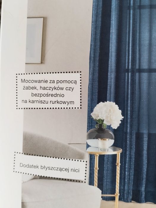 Zasłony 2sztuki 135x250