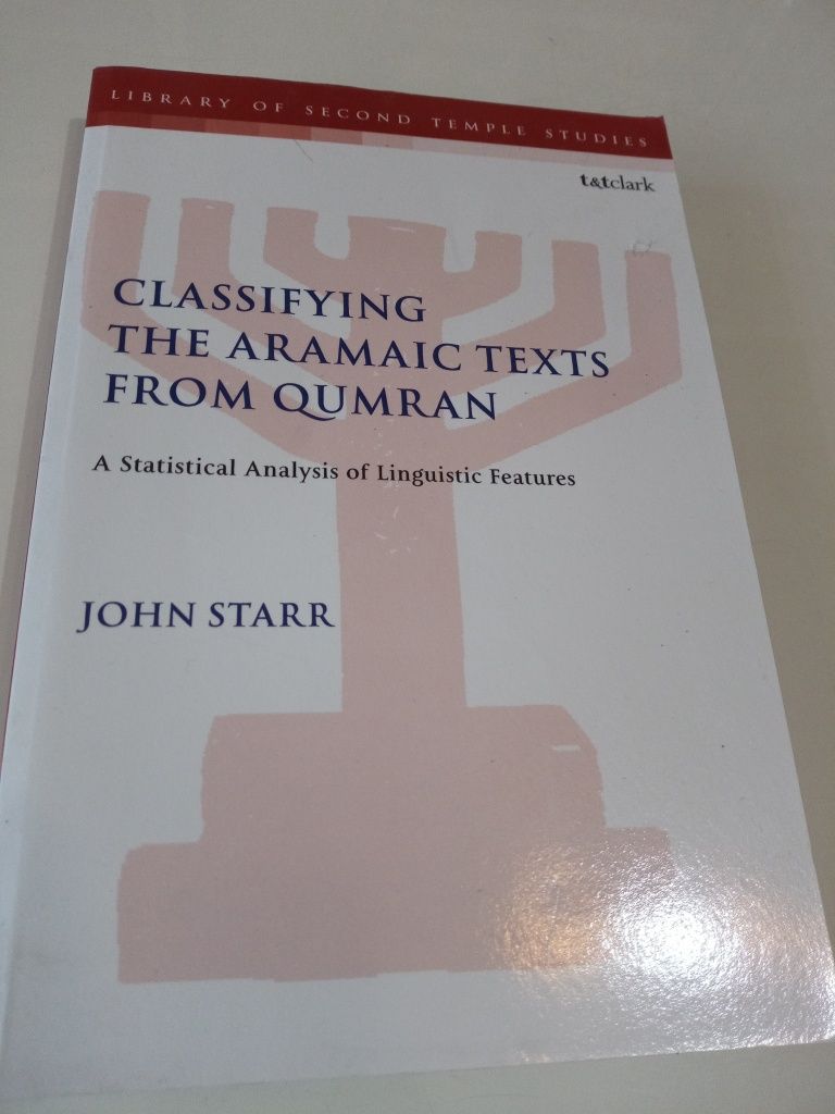 Classifying the Aramaic texts from Qumran: A Statistical Analysis of L