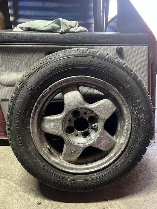 Колеса 14ʼʼ з зимовими шинами