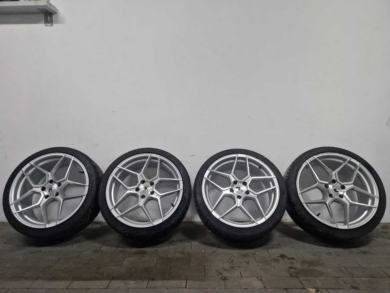 Felgi Japan Racing JR34 8.5x19" 5x112 ET40 z oponami letnimi