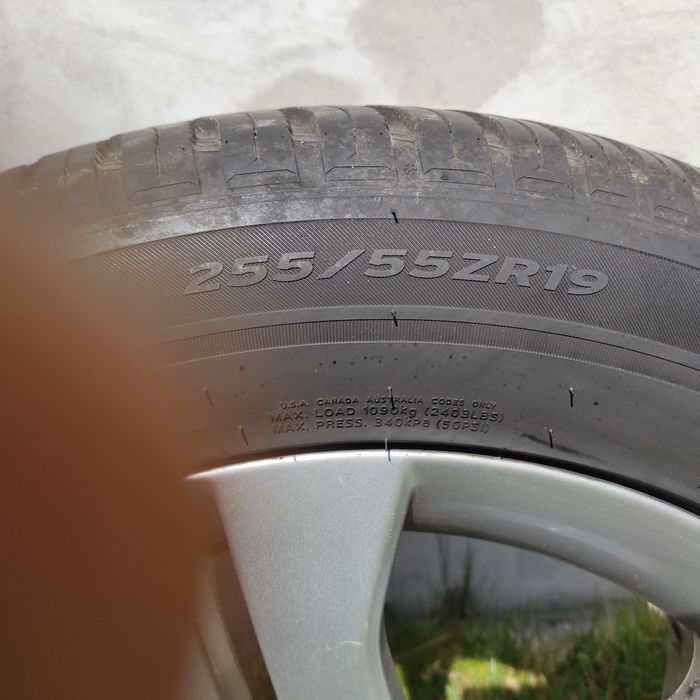 Koła 19" Mercedes ML w164 Opony Hankook  255/55/R19 całoroczne