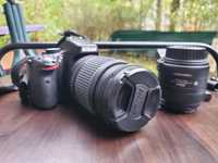 Nikon D5100 + 2 obiektywu