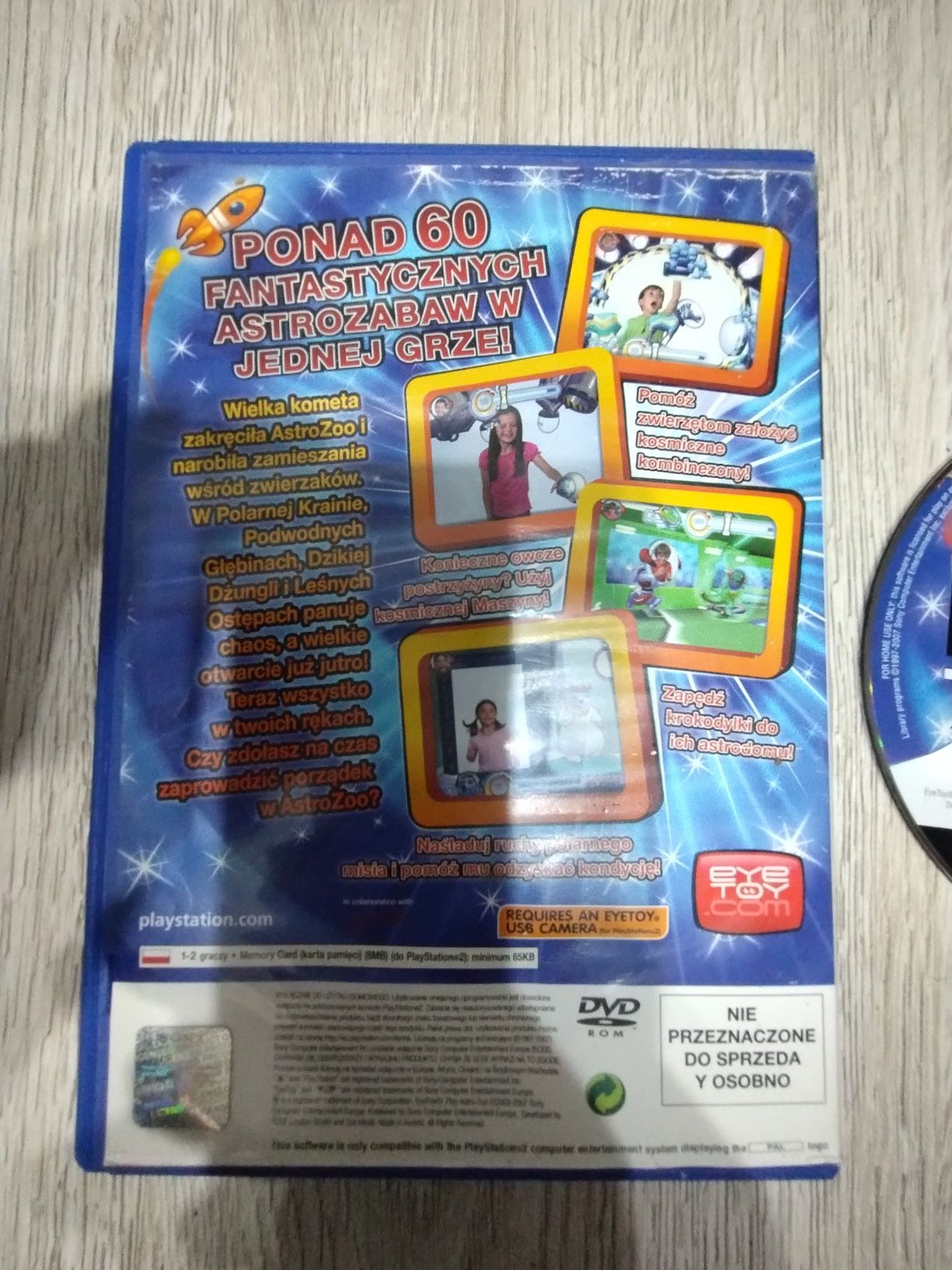 Astro Zoo po polsku na EyeToy PS2