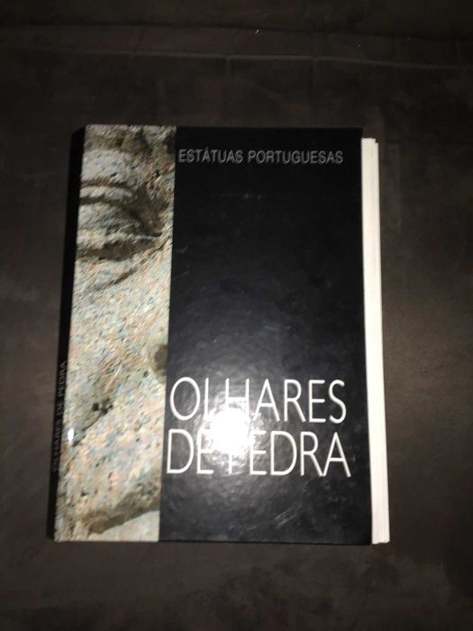livro olhares de pedra estatuas portuguesas