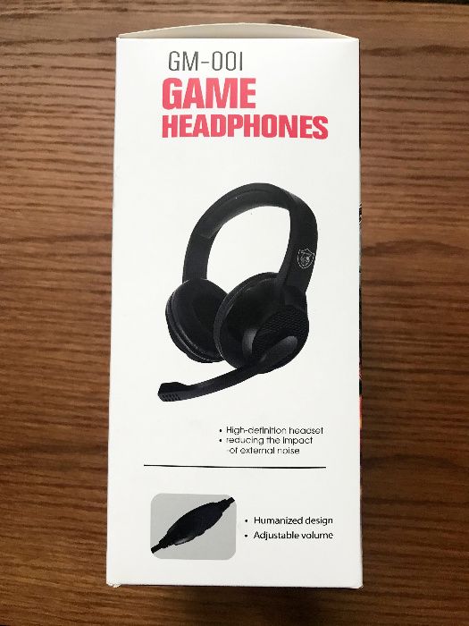 Auscultadores / Headphones Gaming com microfone (PC/PS4 /Etc) - NOVOS