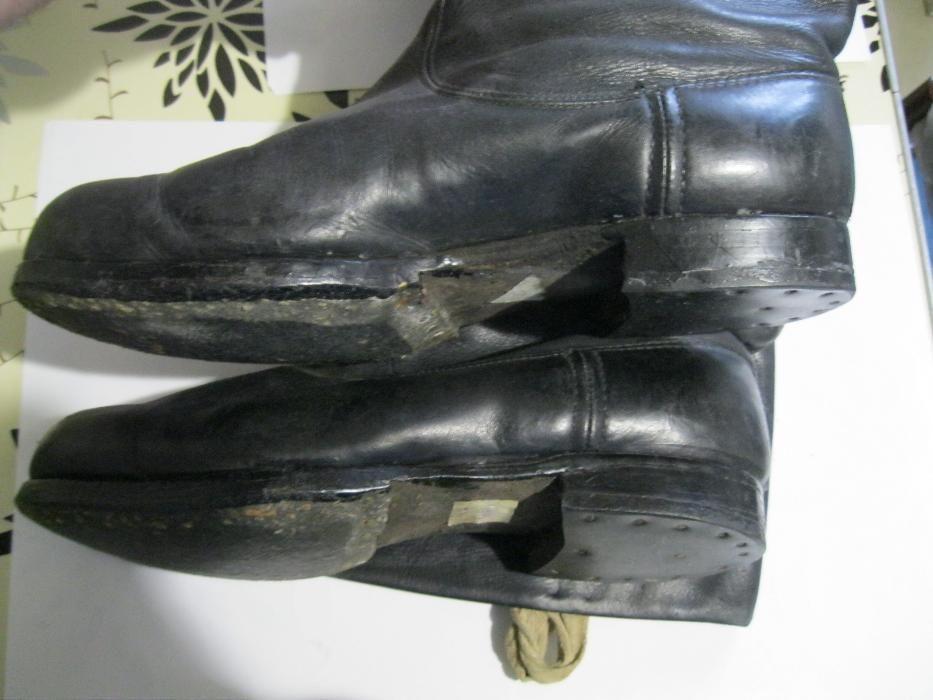 Офицерские кожаные сапоги СССР