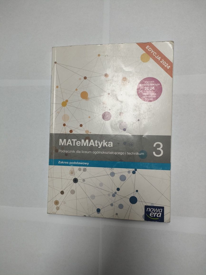 Podręcznik "MATeMAtyka 3" zakres podstawowy