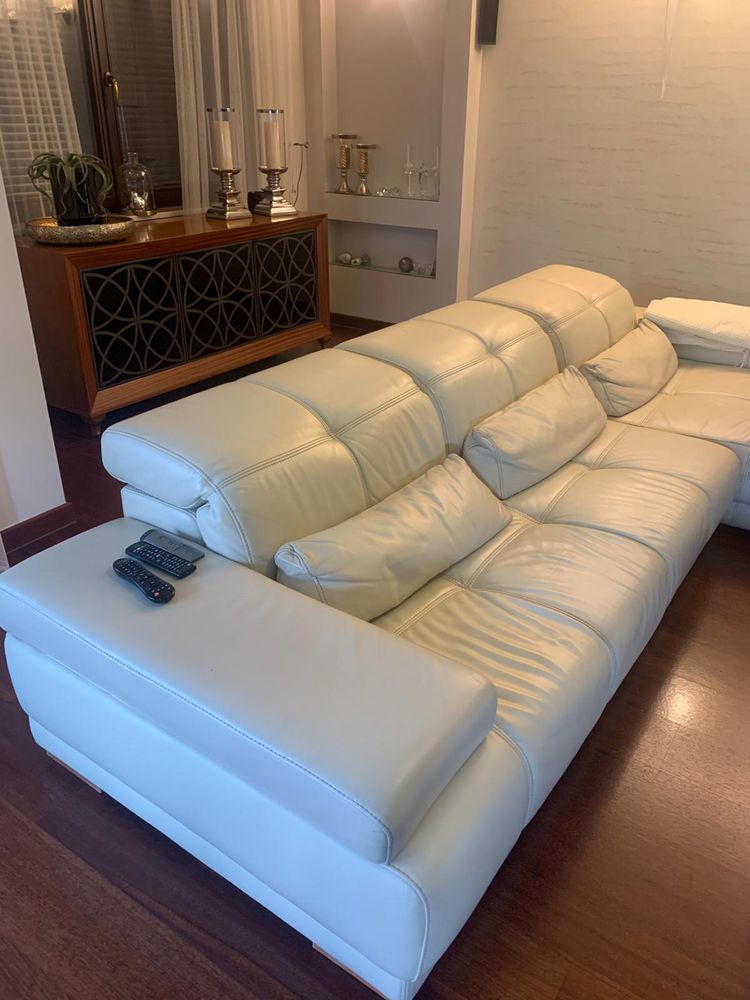 Kanapa, sofa, rogówka skórzana