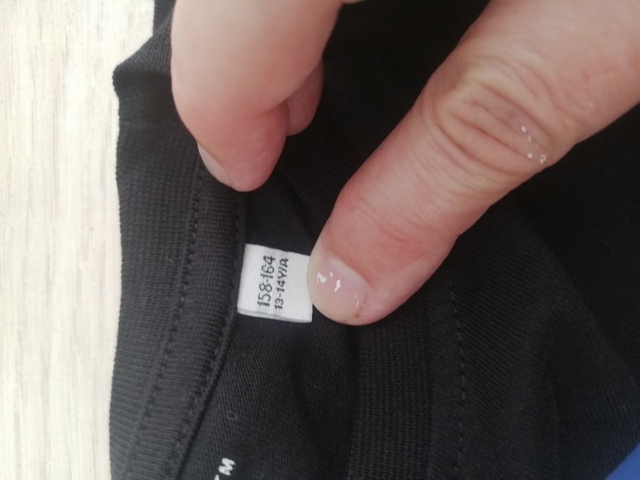 2  nowe bluzki bawełniane, długi rękaw 158-164 dla chłopca