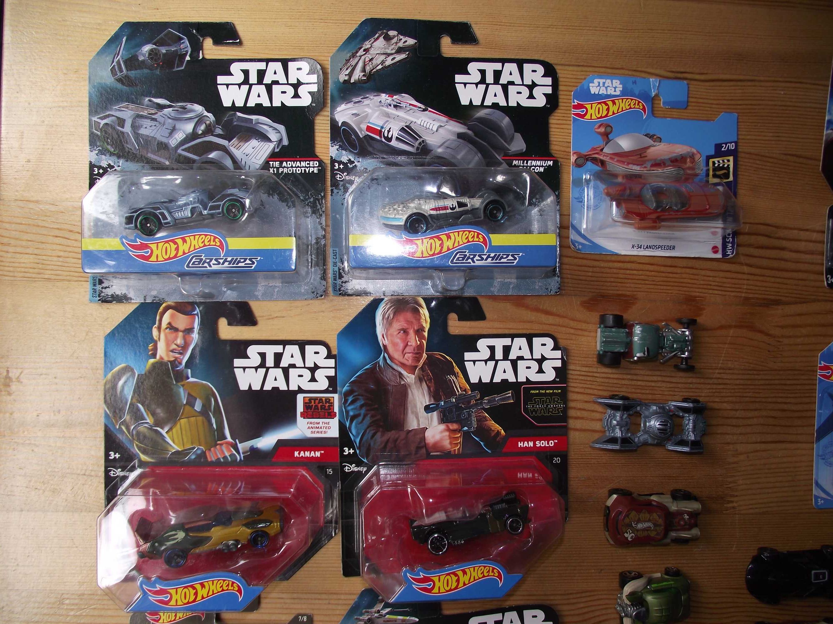 Hot Wheels Star Wars pojazdy samochody