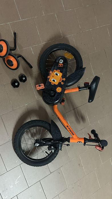 Bicicleta crianca 3 a 6 anos DECATHLON 500 Robot
