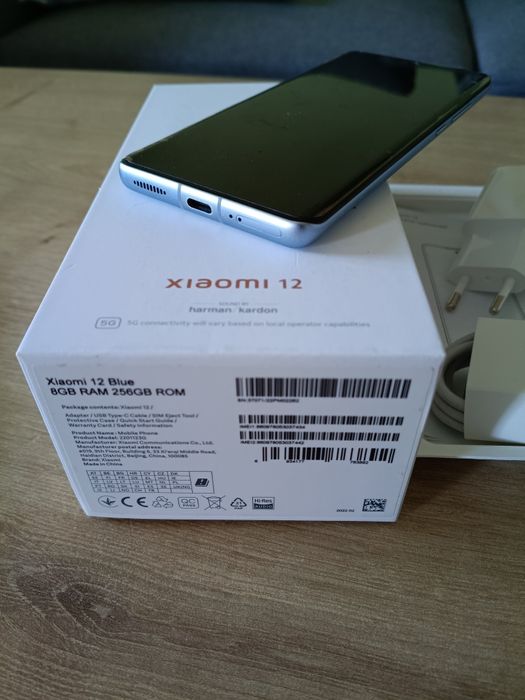 Xiaomi 12 Blue 8gb RAM 256gb ROM