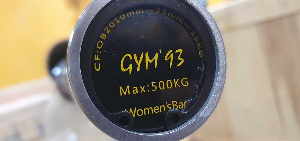 Gryf Olimpijski do Rzucania Crosfit Woman Siłownia Fitness Sztanga