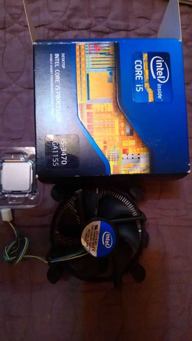 Процесор Intel Core i5-3470 3.2GHz/6MB/5GT/s + c кулером(медь)