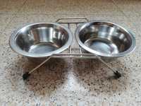 Comedouro inox Gatos