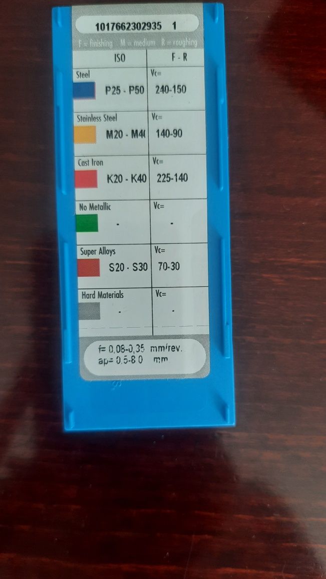 Płytki SOMT09T304-R P40/TIN