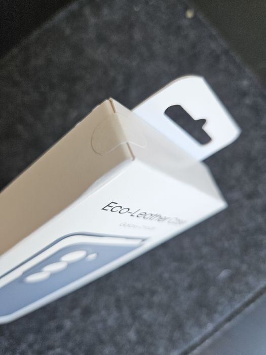 Samsung Galaxy Z Fold 5 ECO-LEATHER case azul