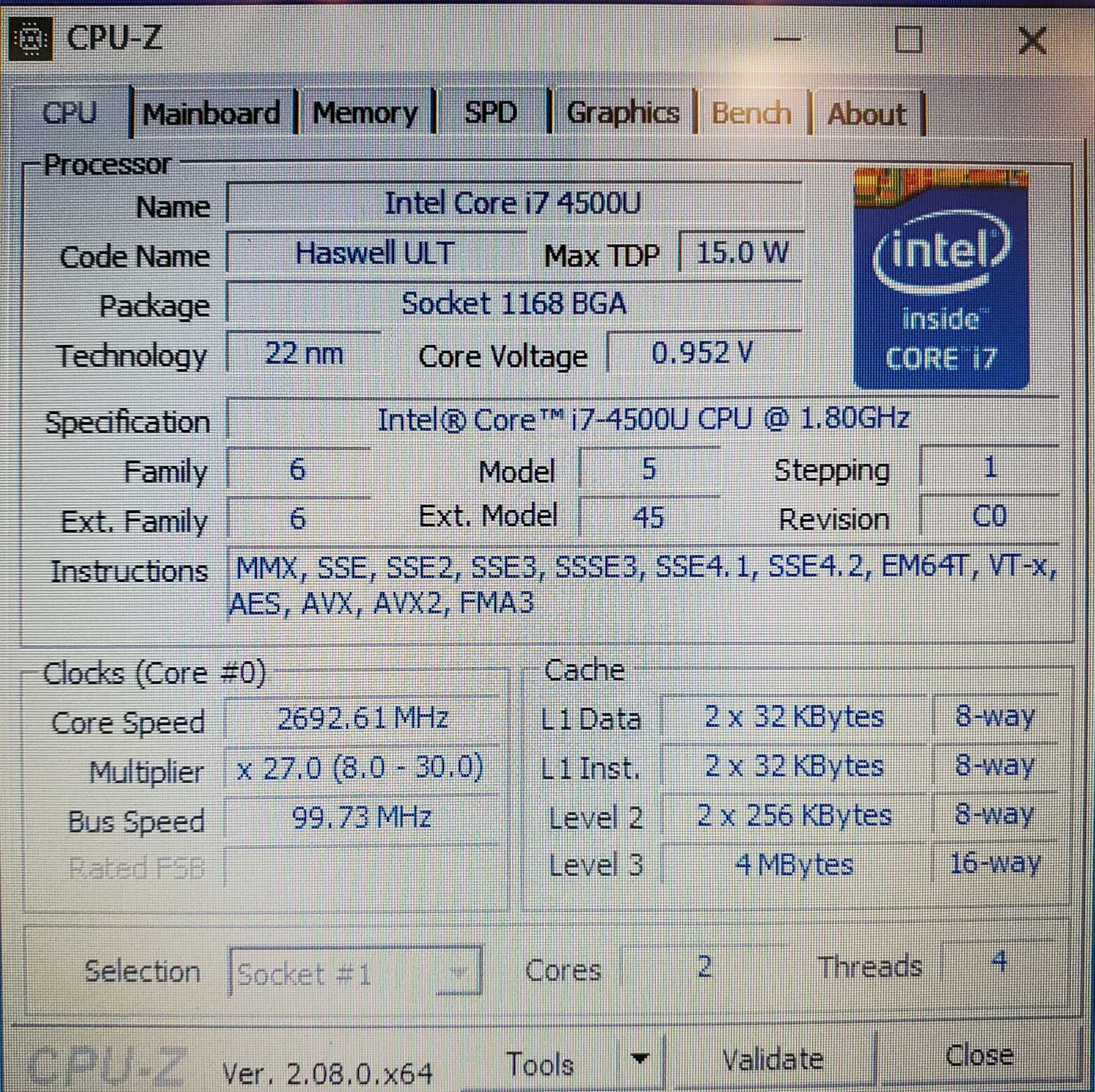 Dell Inspiron 17R 5737 / 17.3" / Core i7 / RAM 16 Gb / SSD 500 Gb