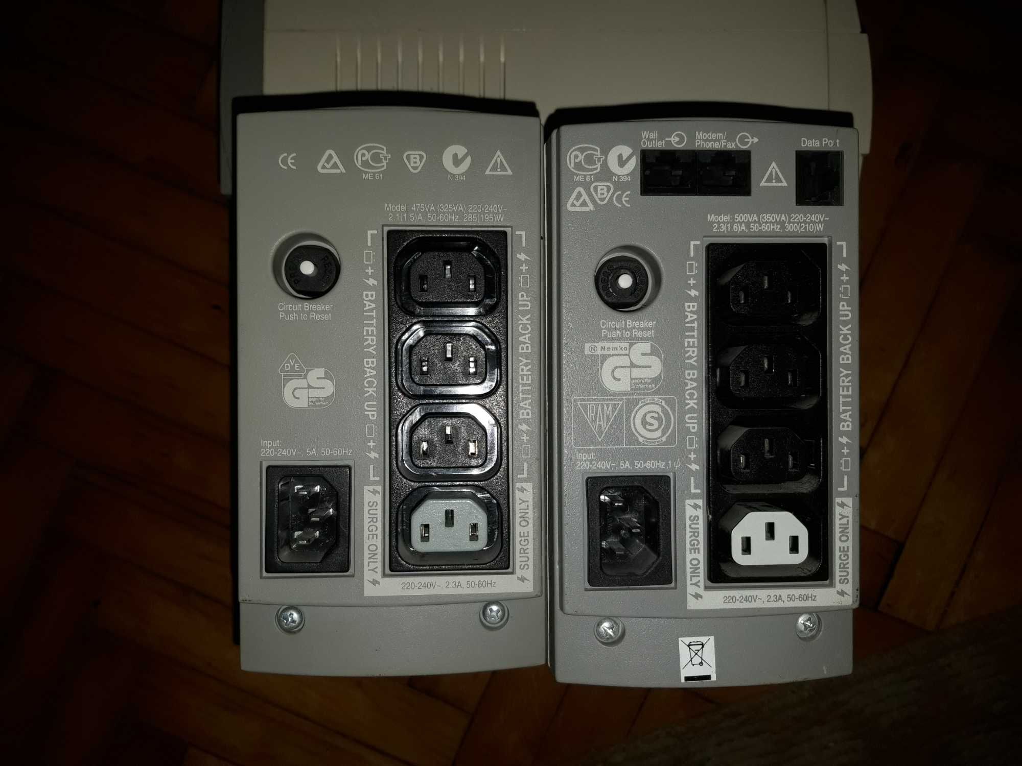 APC Back-UPS ES 500 без АКБ. APC Back ups ES 550. APC Back-UPS CS 475.