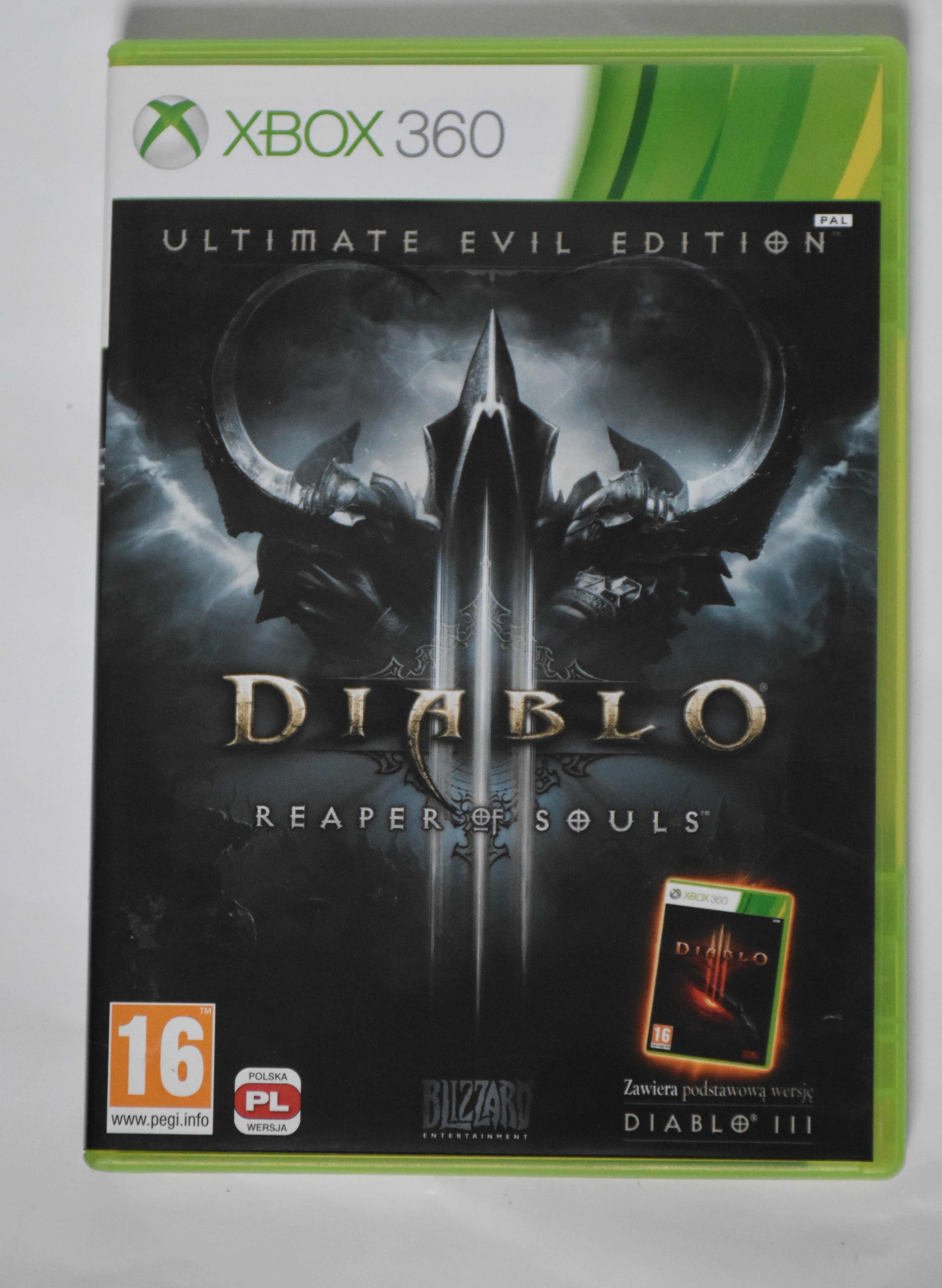 Gra Diablo III Reaper of Souls z polskim lektorem na xbox 360 !