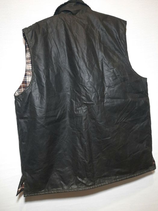 Hoggs of Fife ваксований жилет Padded waxed waistcoat XL made England