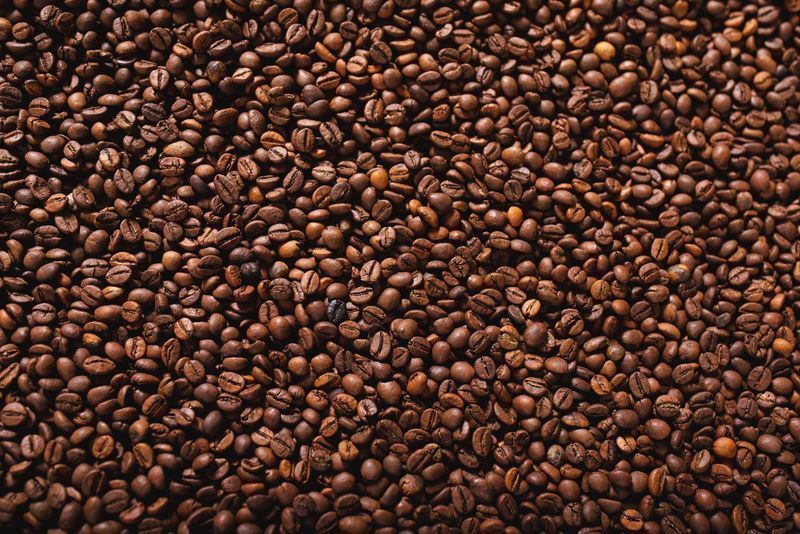 Кофе в зернах крепкий с пенкой