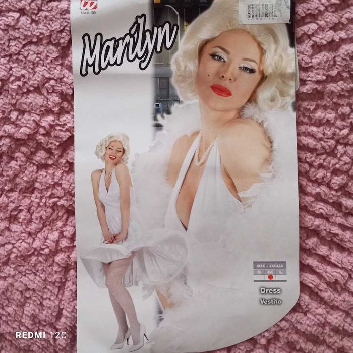 vestido Marilyn Monroe