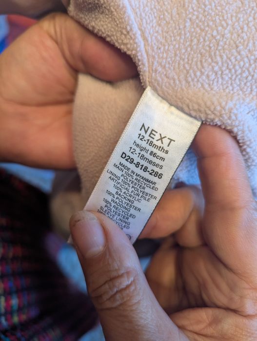 Зимовий комбінезон фірми Next. Розмір 86 см