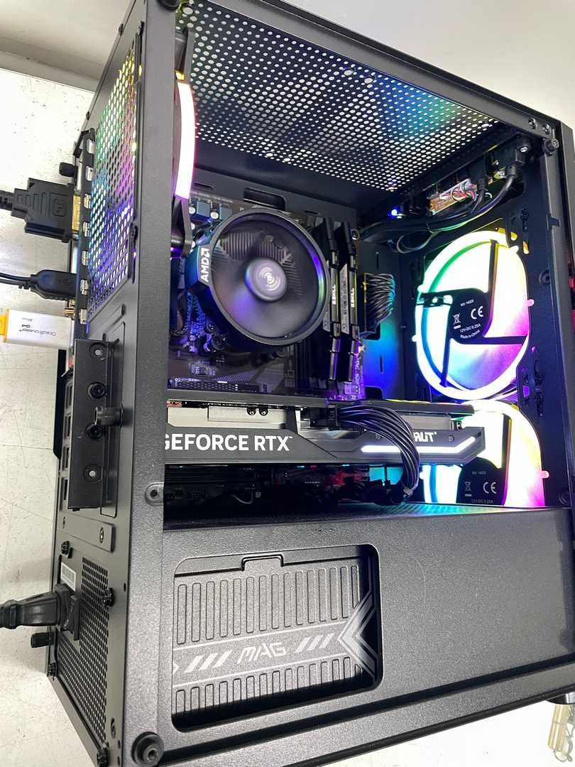 Корпус игровой для компьютера Aerocool Trinity Mini с RGB