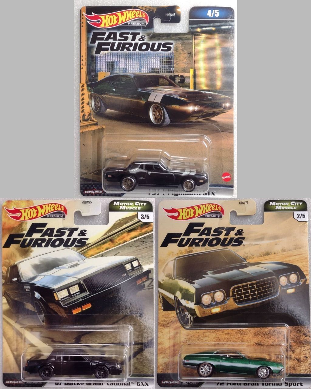 Hot Wheels Premium Fast&Furious Форсаж 1/64 #id15