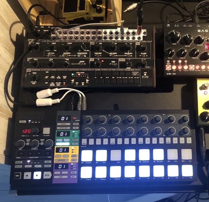 Behringer Crave + custom overlay