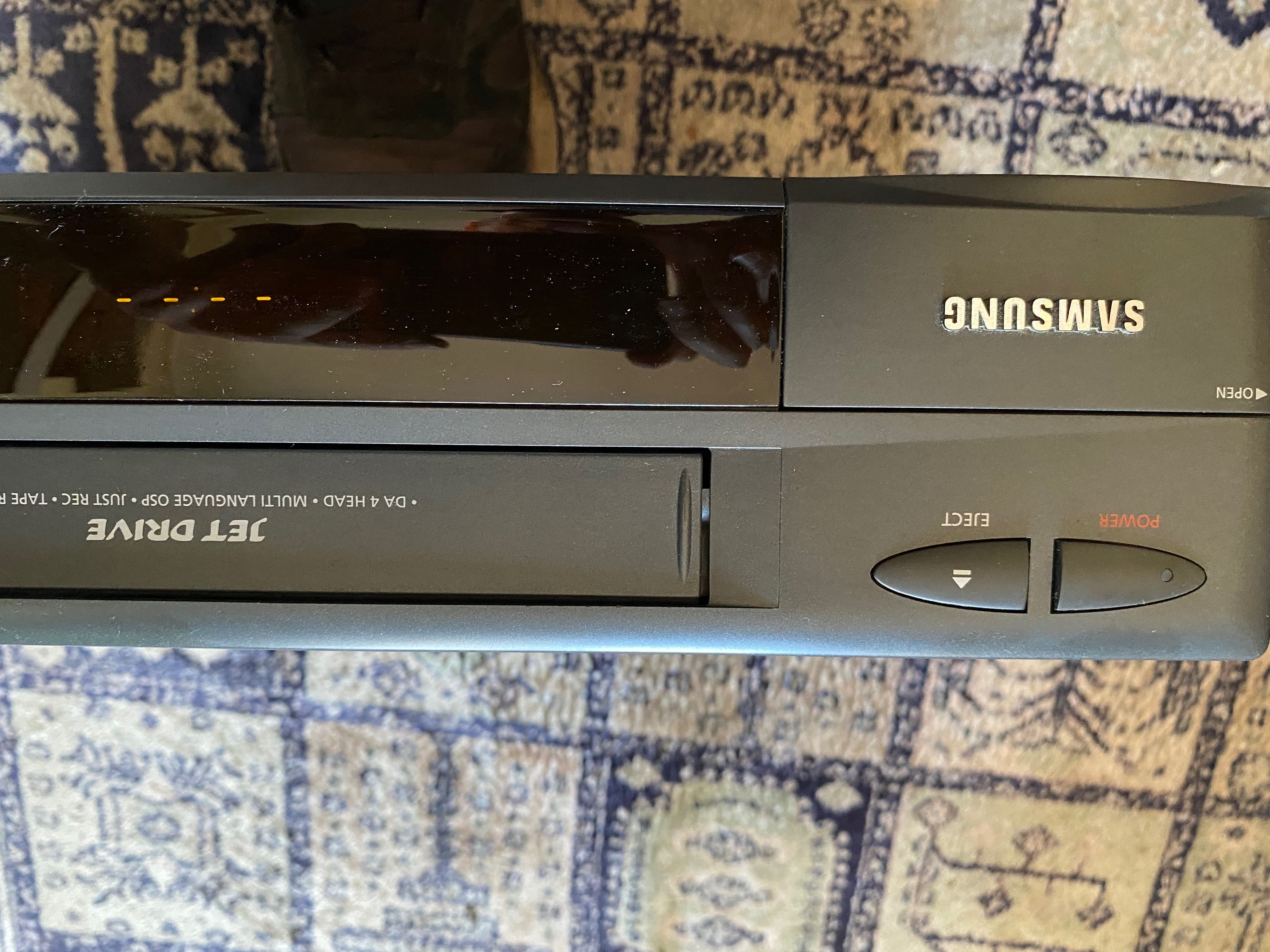 Leitor e gravador VHS samsung