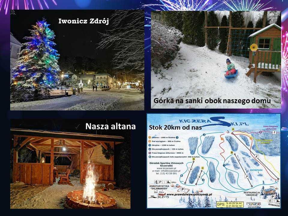 Apartament 3-pokojowy Iwonicz Noclegi Beskid Niski Sauna Basen