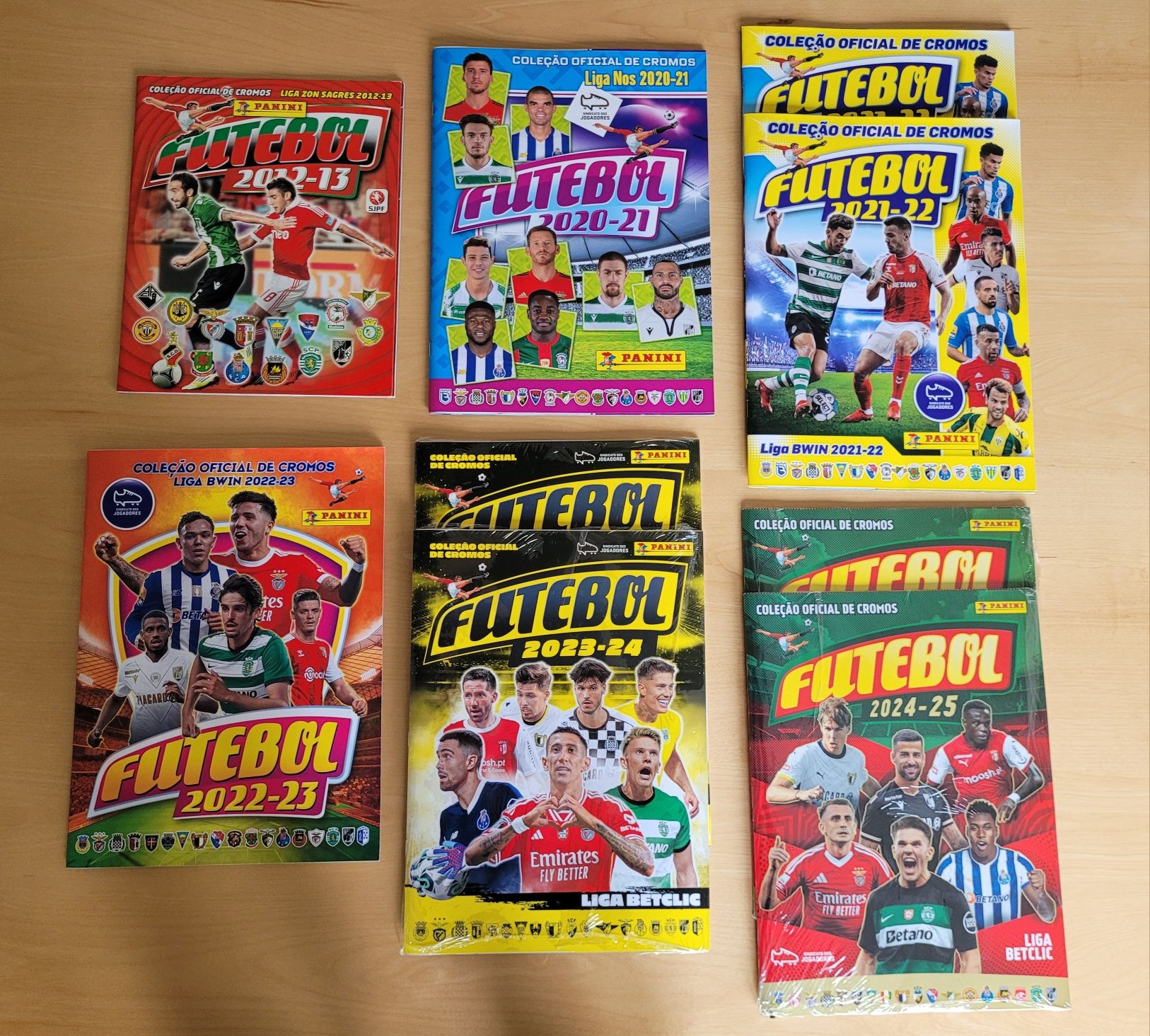 Albuns / Cadernetas Panini e Topps