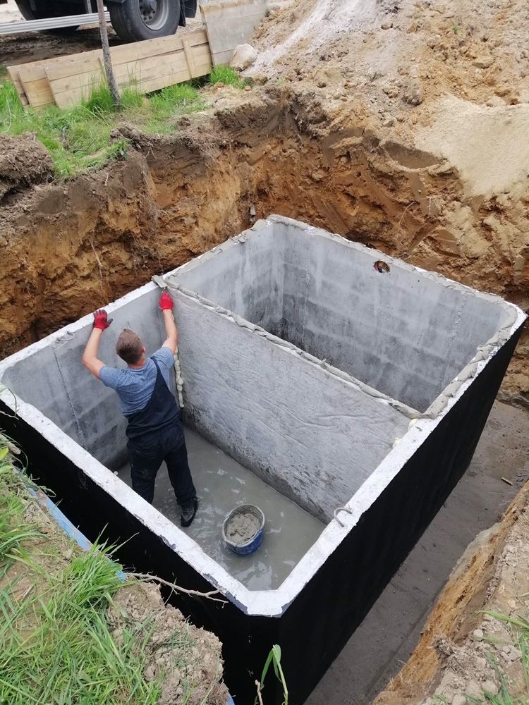 SZAMBA betonowe 10m3 szambo 12m3 zbiornik na deszczówkę 4m3 Grębów