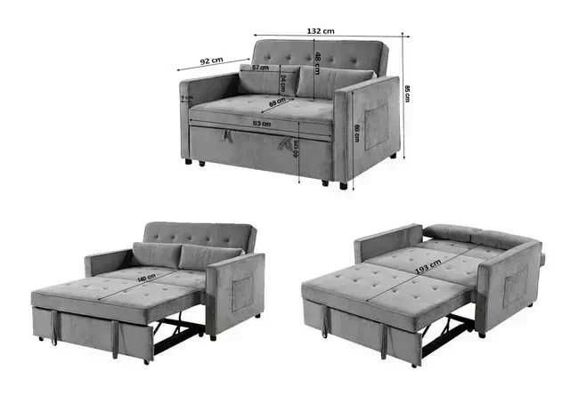 barat sofa cama novo envio gratis