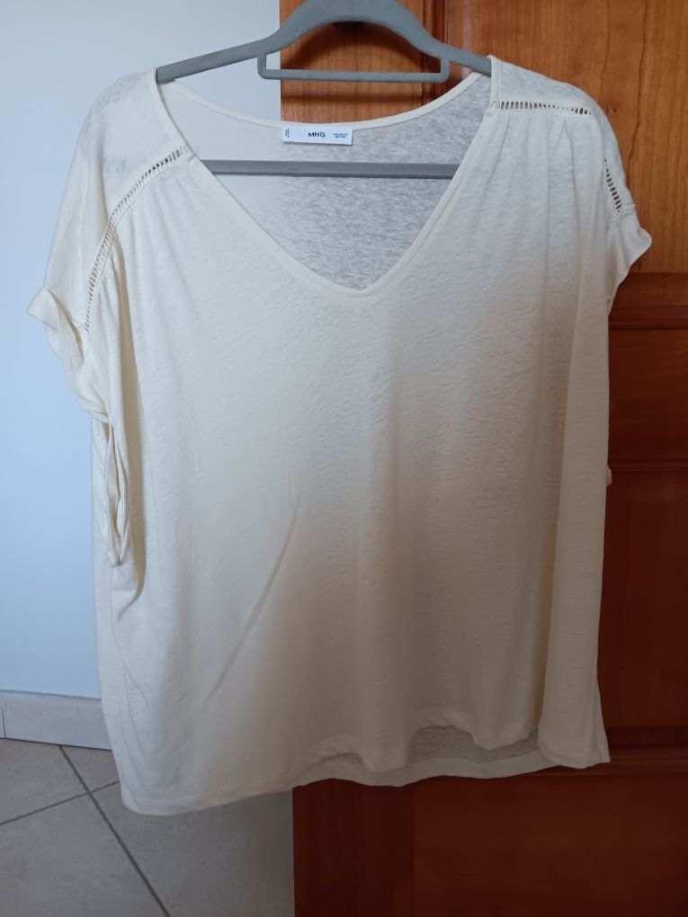 Top Tamanho 2XL Creme