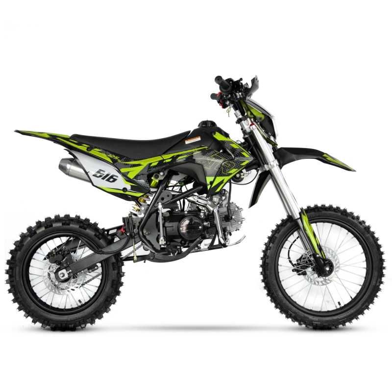 Кросовий мотоцикл XTR 616 125 см3, колеса 17/14, фара, Пітбайк, Польща