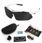 Солнцезащитные очки тактические Oakley с поляризацией 5 линз One siz+