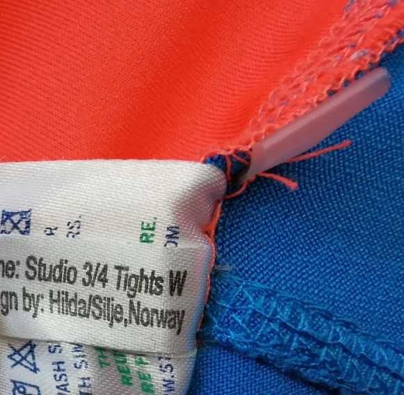 STORMBERG Studio 3/4 -Cudne Damskie Spodnie, Legginsy Fitness S Nowe !