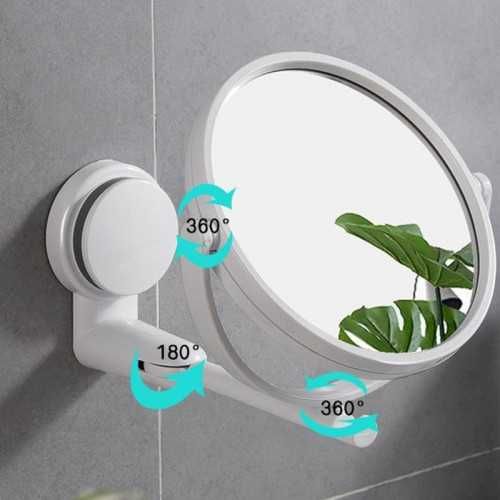 Настенное поворотное зеркало для ванной комнаты косметическое зеркало