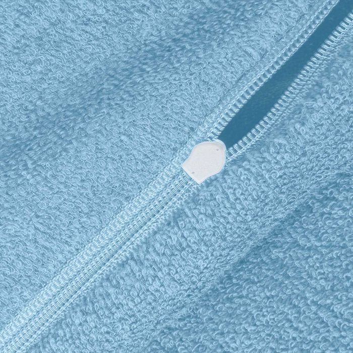pościel frotte niebieski 009/160x200