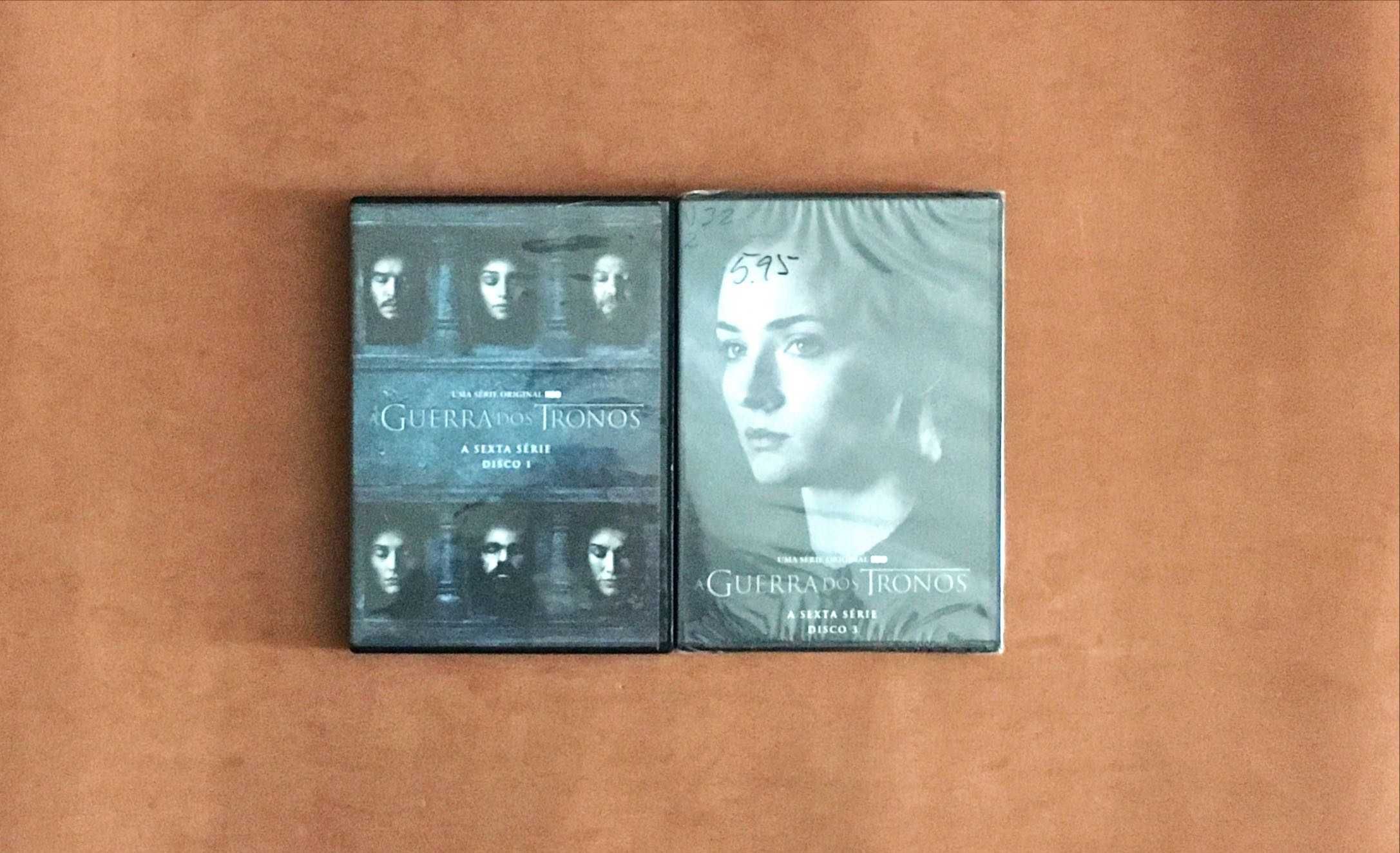 FILME SÉRIE DVD [5€ cada] A Guerra dos Tronos Game of Thrones