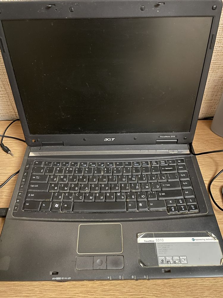 Ноутбук acer travelmate 5310