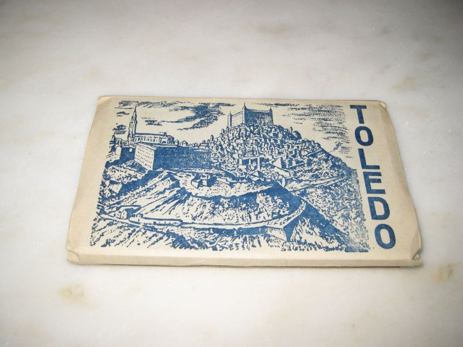 10 Postais preto e branco Toledo, década 1950