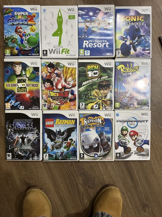Varios jogos da wii