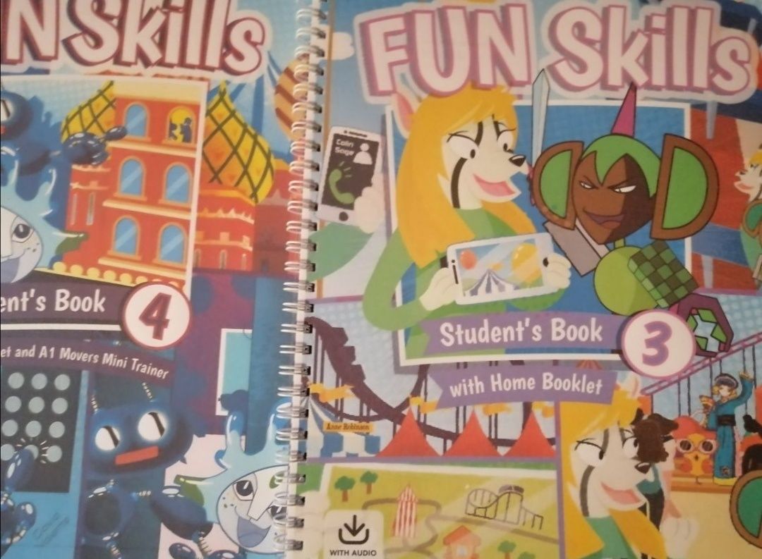 Fun skills, Power up, Everybody up, Bright ideas, Oxford phonics world