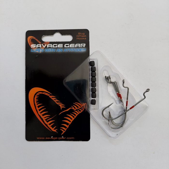 Haki Savage Gear Slug Offset Hook S # 1/0