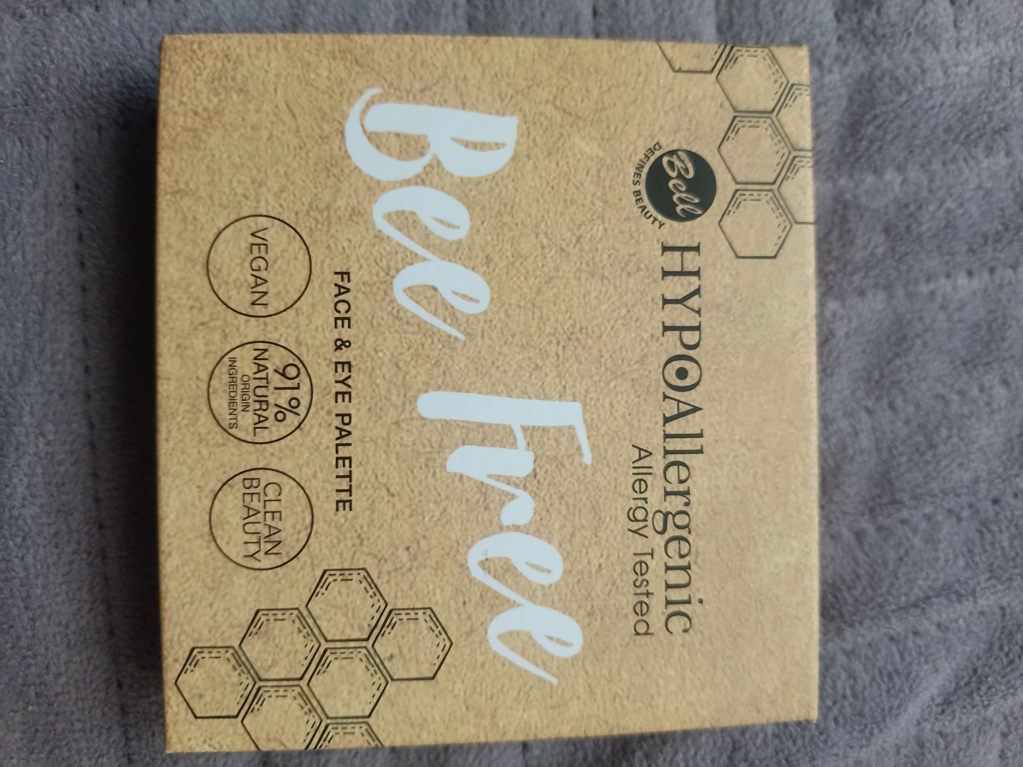 Bell HYPOAllergenic Bee Free paleta do twarzy i oczu